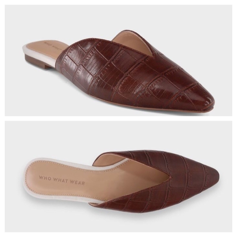 ❌SOLD❌ Who What Wear Jocelyn Mules - Picture 2 of 8